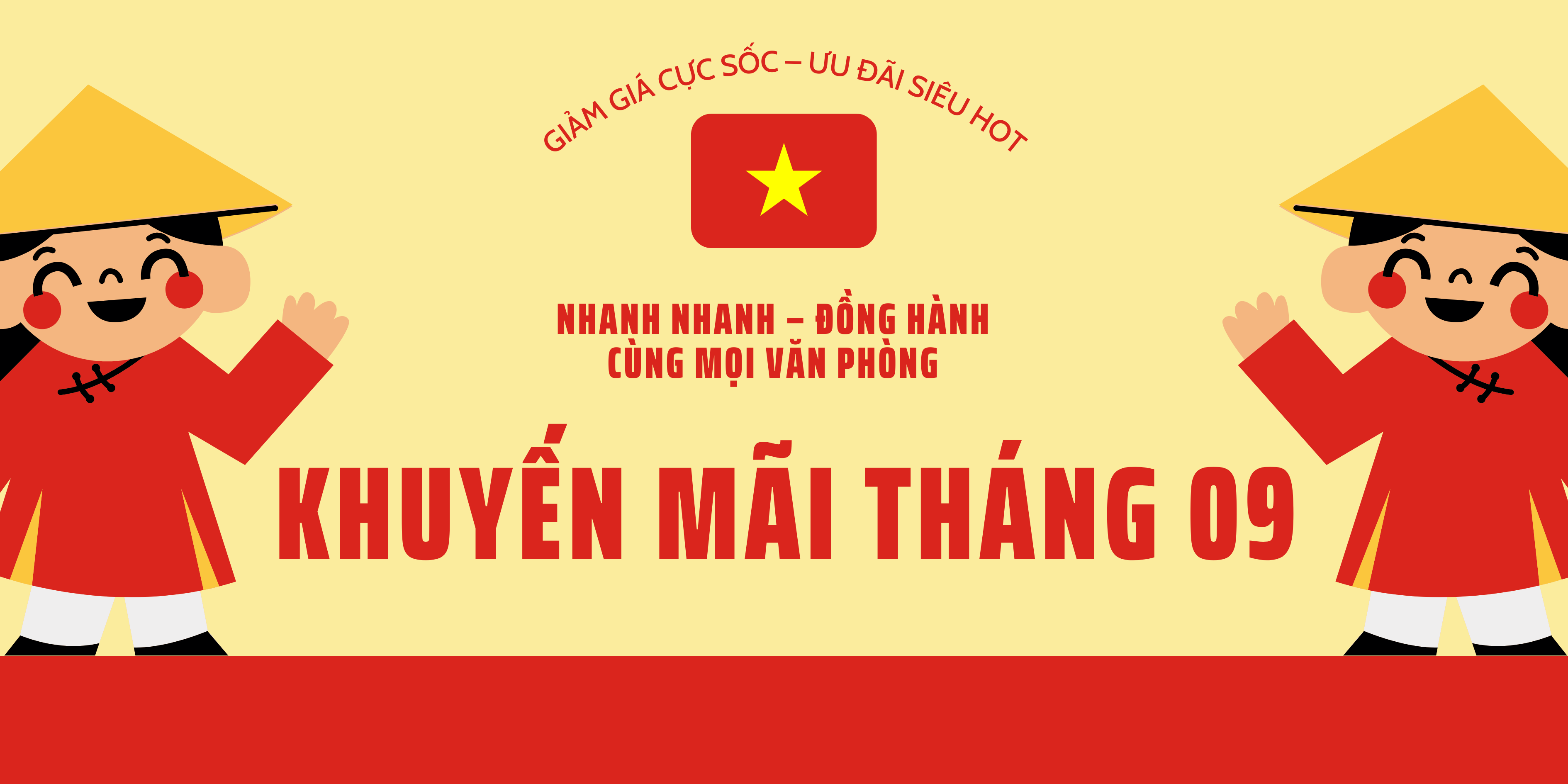 CHƯƠNG TRÌNH KHUYẾN MÃI THÁNG 09/2025